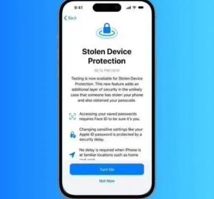 来宾苹果授权维修店分享被盗设备保护功能开启方法 