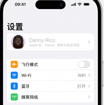 来宾appleID维修服务iPhone设置中Apple ID显示为灰色无法使用 